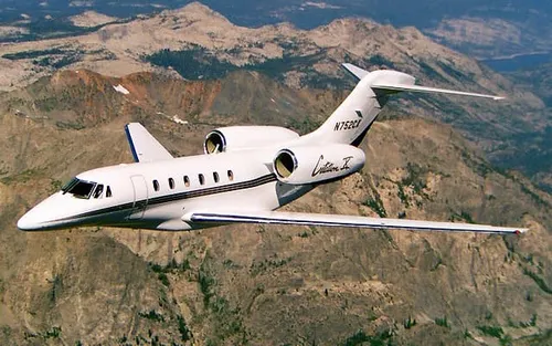 Cessna Citation X view 1