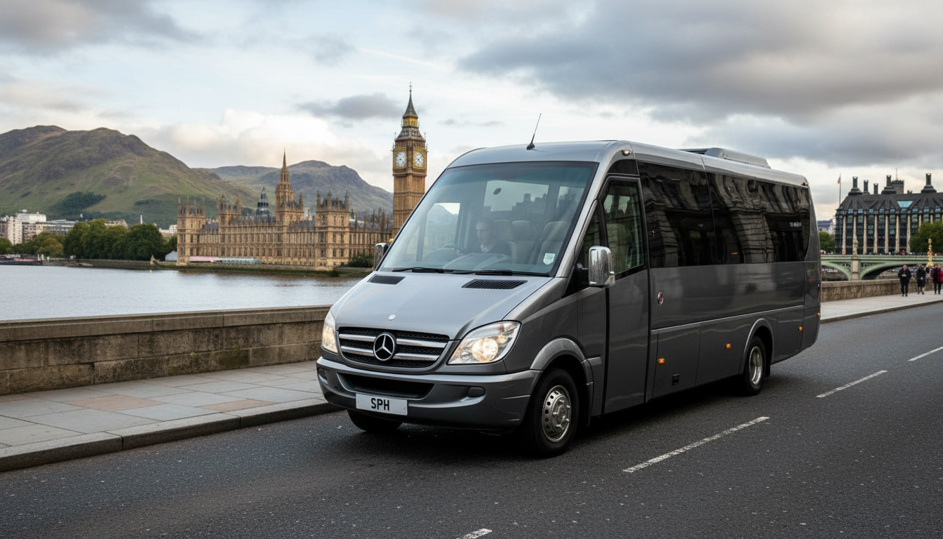 16-Seater Luxury Coach view 1
