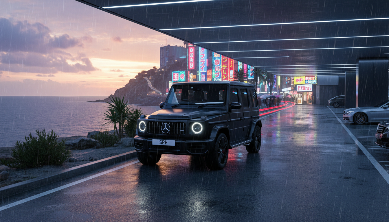 Mercedes G-Wagon view 2