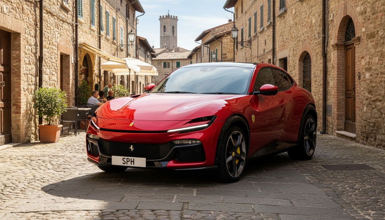 Ferrari Purosangue view 2