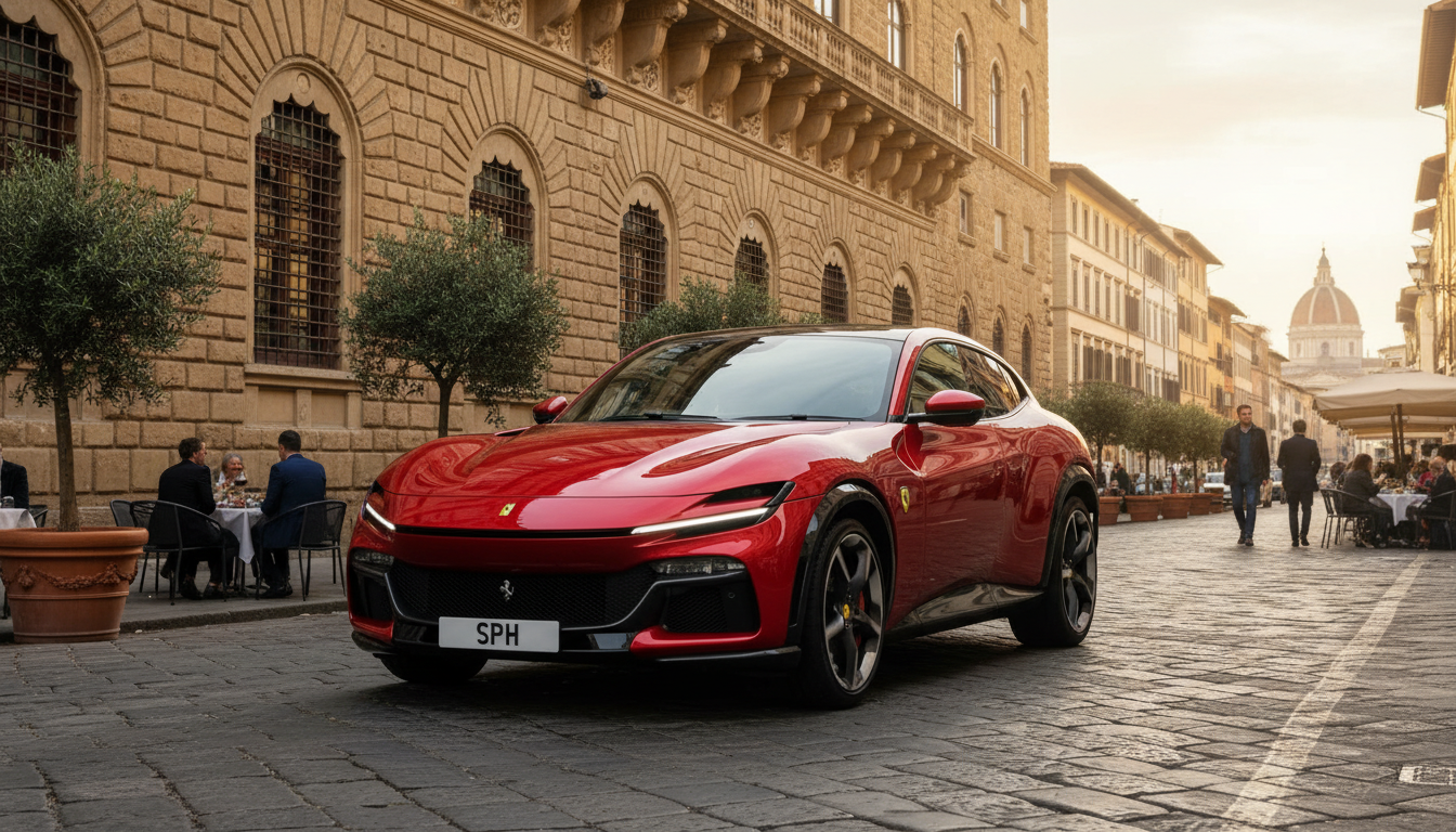 Ferrari Purosangue view 3