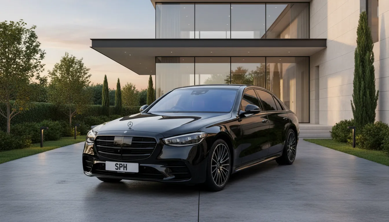 Mercedes S-Class view 2