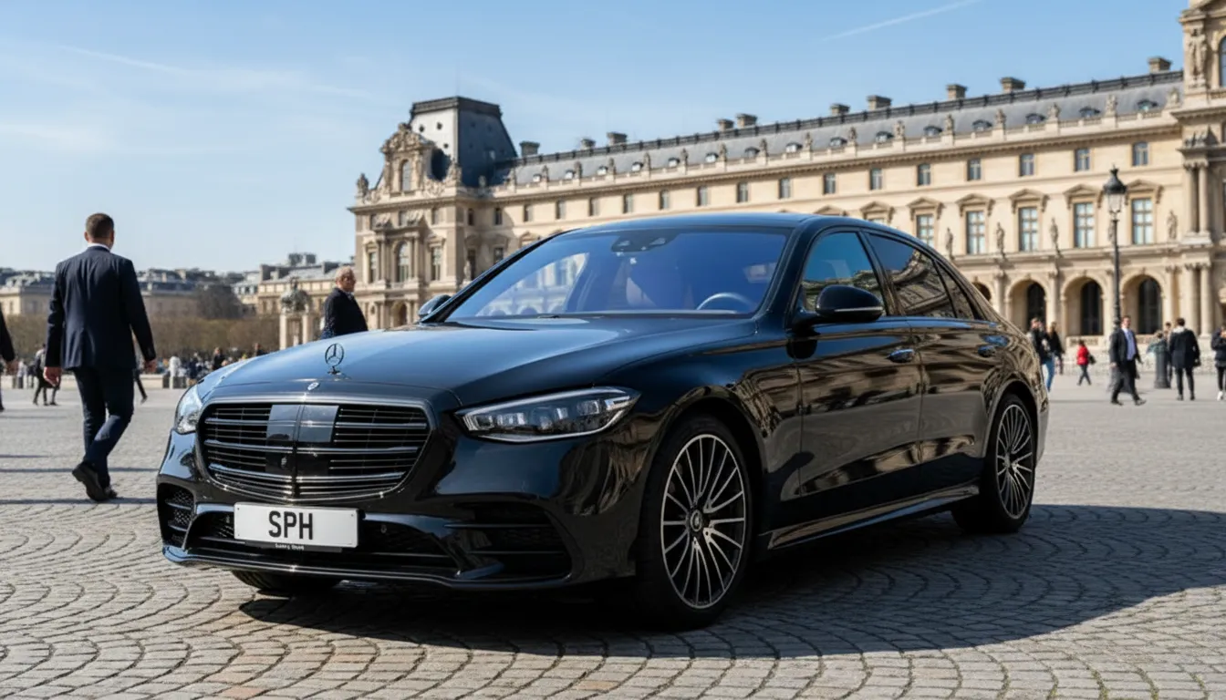 Mercedes S-Class view 3